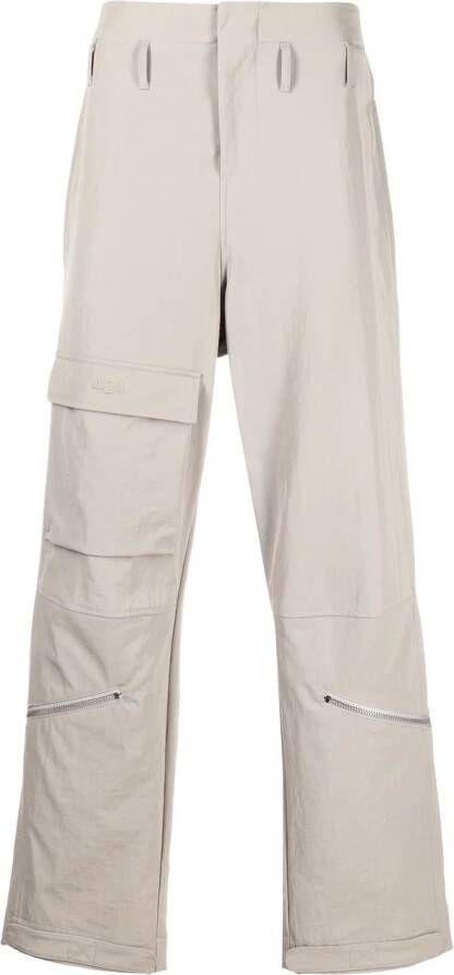 424 Broek met meerdere zakken Grijs