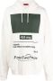 424 Hoodie met grafische print Wit - Thumbnail 1