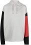 424 Hoodie met colourblocking Grijs - Thumbnail 1