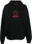 424 Hoodie met logo Zwart - Thumbnail 1
