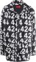 424 Jack met all-over logoprint Zwart - Thumbnail 1