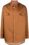 424 Shirtjack met lange mouwen Beige - Thumbnail 1