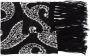 424 Sjaal met paisley-print Zwart - Thumbnail 1