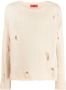 424 Sweater met ronde hals Beige - Thumbnail 1