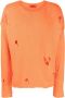 424 Sweater met ronde hals Oranje - Thumbnail 1
