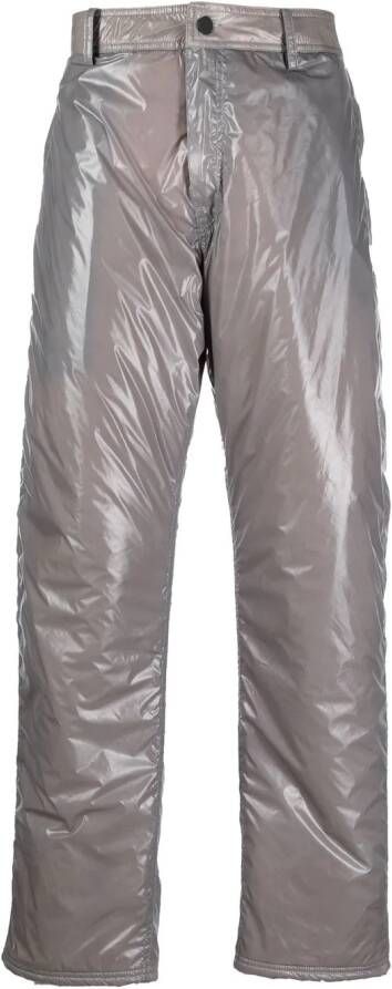 44 LABEL GROUP Blow Out straight broek Grijs