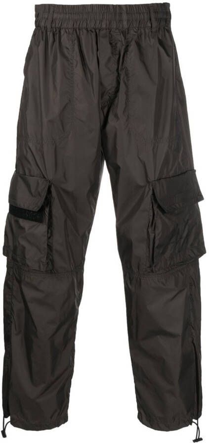 44 LABEL GROUP Broek met elastische taille Bruin