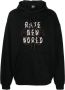 44 LABEL GROUP Hoodie met logoprint Zwart - Thumbnail 1