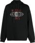 44 LABEL GROUP Hoodie met print Zwart - Thumbnail 1
