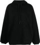44 LABEL GROUP Sweater met geborduurd logo Zwart - Thumbnail 1