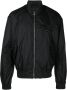 44 LABEL GROUP Bomberjack met logoprint Zwart - Thumbnail 1