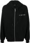 44 LABEL GROUP Hoodie met logoprint Zwart - Thumbnail 1