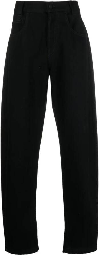 44 LABEL GROUP Straight jeans Zwart