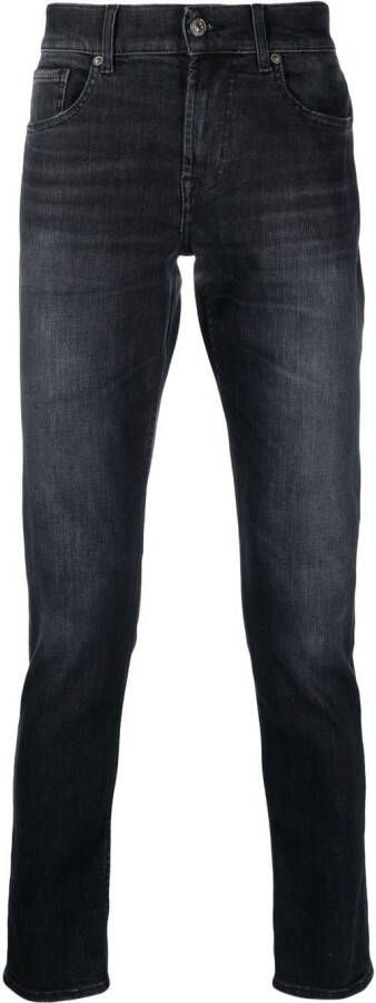 7 For All Mankind Skinny jeans Zwart