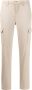 7 For All Mankind Cropped broek Beige - Thumbnail 1