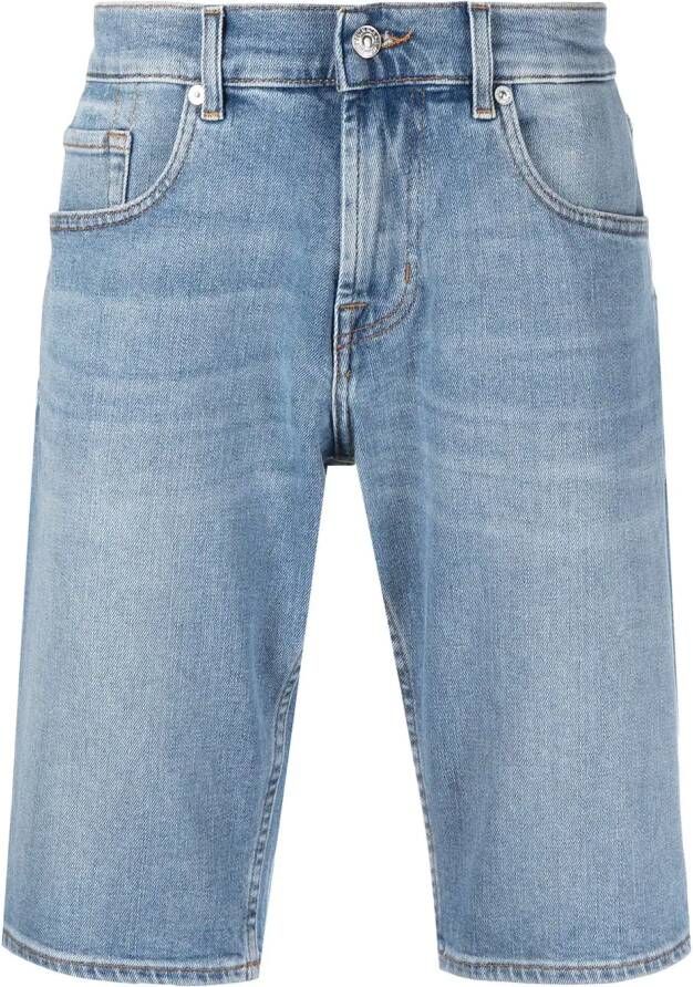 7 For All Mankind Denim shorts Blauw