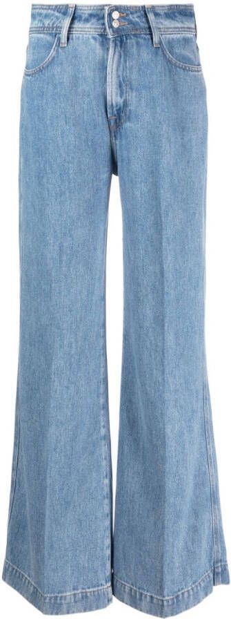 7 For All Mankind Flared jeans Blauw
