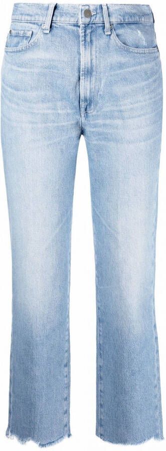 7 For All Mankind High waist jeans Blauw