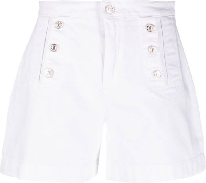 7 For All Mankind High waist shorts Wit