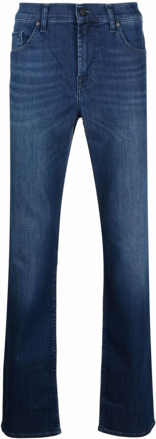 7 For All Mankind Jeans met vervaagd-effect Blauw