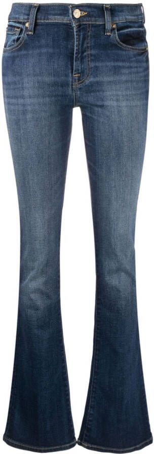 7 For All Mankind Flared jeans Blauw