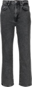 7 For All Mankind mid-rise cropped jeans Grijs