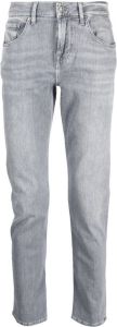 7 For All Mankind mid-rise slim-fit jeans Grijs