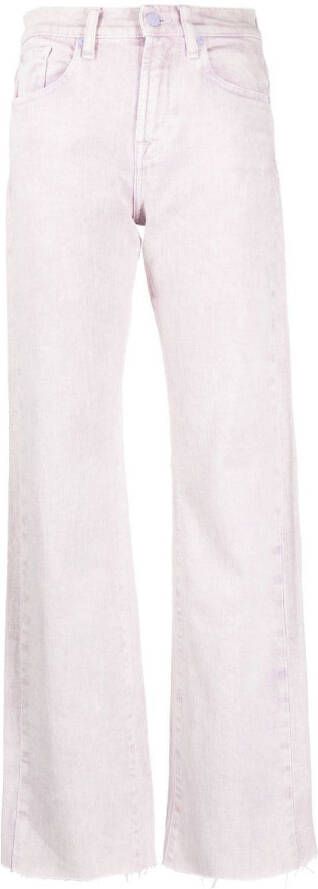 7 For All Mankind Bootcut jeans Roze