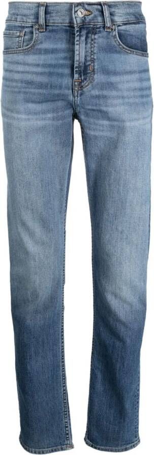 7 For All Mankind Straight jeans Blauw