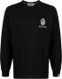 A BATHING APE Sweater met logoprint Zwart - Thumbnail 1