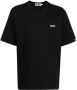 A BATHING APE T-shirt met geborduurd logo Zwart - Thumbnail 1