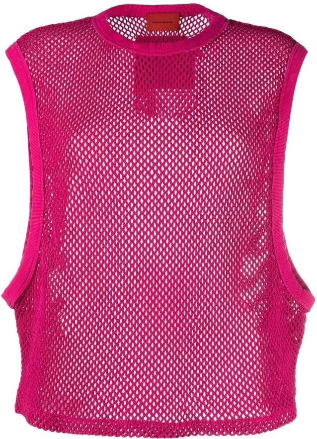 A BETTER MISTAKE Tanktop Roze