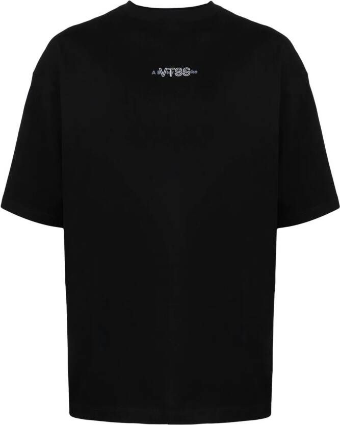 A BETTER MISTAKE x VTSS T-shirt met print Zwart