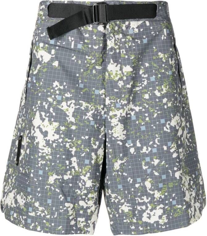 A-COLD-WALL* Bermuda shorts met ceintuur Veelkleurig