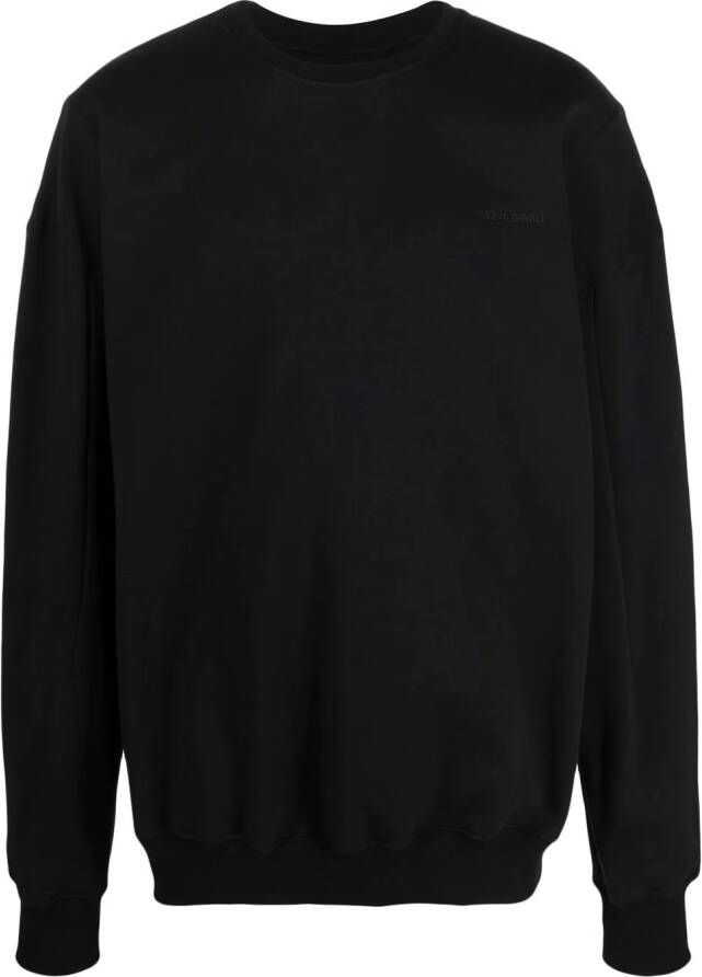 A-COLD-WALL* Sweater met logopatch Zwart
