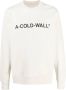 A-COLD-WALL* Sweater met logoprint Beige - Thumbnail 1
