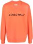 A-COLD-WALL* Sweater met logoprint Oranje - Thumbnail 1
