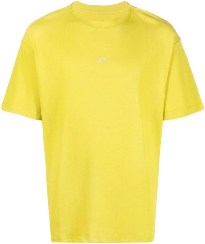 A-COLD-WALL* T-shirt met logoprint Groen
