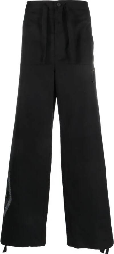 A-COLD-WALL* Broek met wijde pijpen Zwart