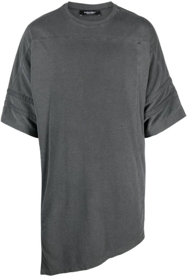 A-COLD-WALL* Asymmetrisch overhemd Grijs