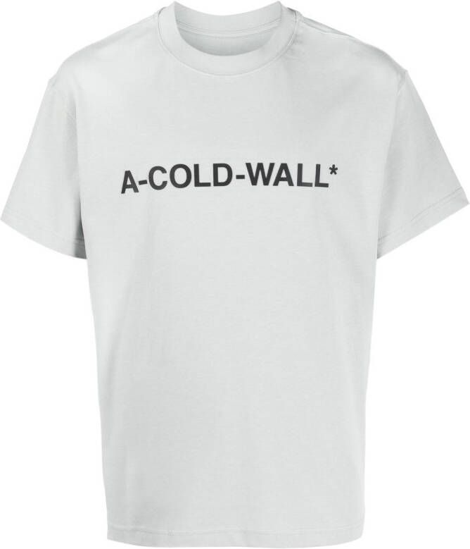 A-COLD-WALL* T-shirt met print Grijs
