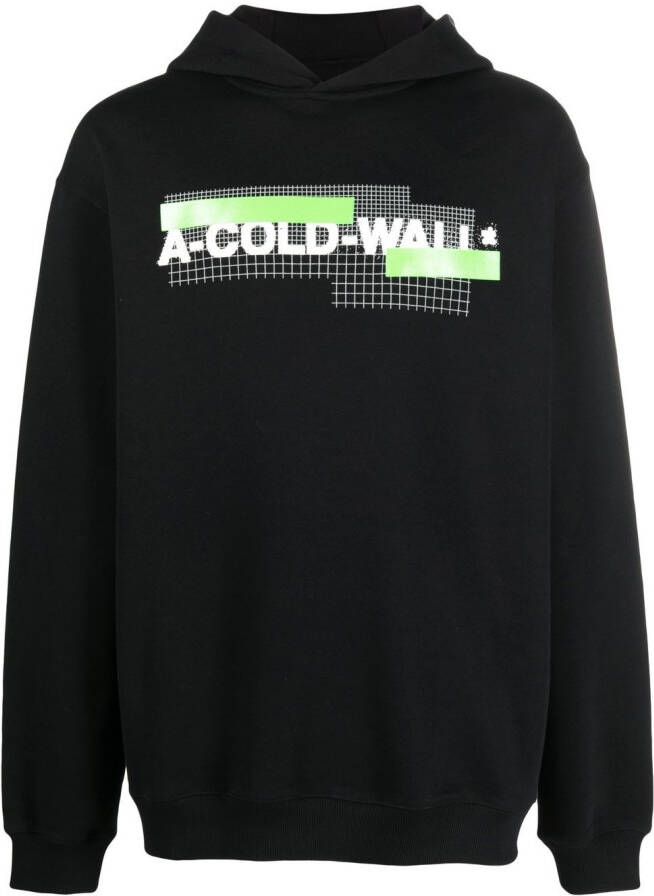 A-COLD-WALL* Hoodie met logoprint Zwart