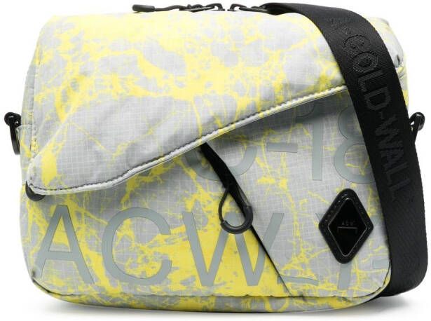 A-COLD-WALL* Schoudertas met logoprint Grijs