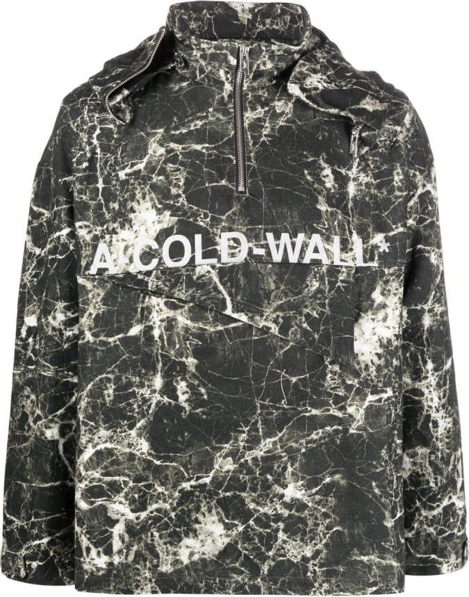 A-COLD-WALL* Pullover jack met print Groen