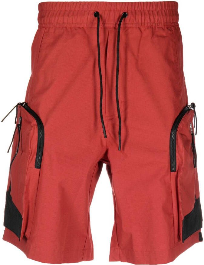 A-COLD-WALL* Tech shorts Rood