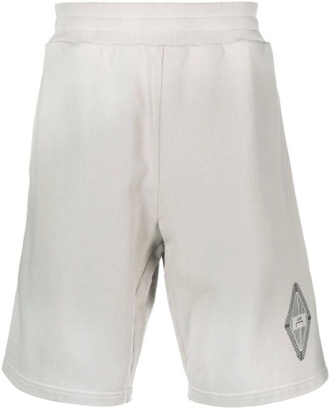 A-COLD-WALL* Trainingsshorts met elastische taille Grijs