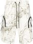 A-COLD-WALL* Trainingsshorts met print Beige - Thumbnail 1