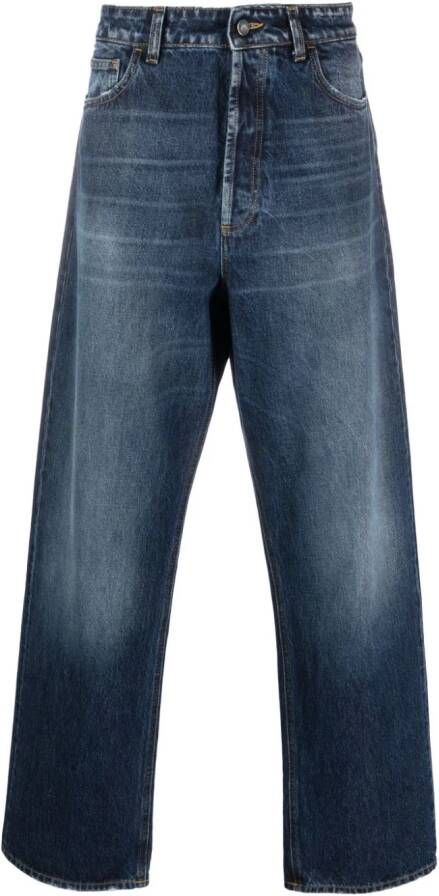 A-COLD-WALL* Pre-owned jeans met wijde pijpen Blauw