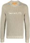 A-COLD-WALL* x Timberland trui met logoprint Beige - Thumbnail 1