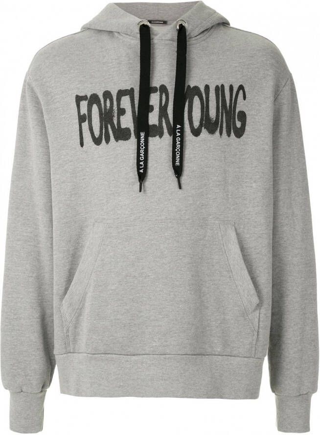À La Garçonne Hoodie Grijs